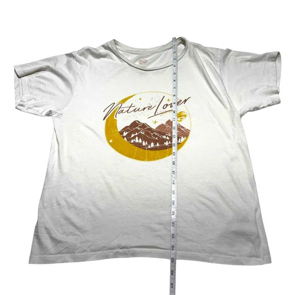 Pura Vida Nature Lover T-Shirt Cream Size Small - Picture 2 of 7